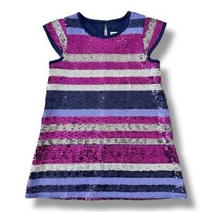 Hatley | Sequin Stripe Party Dress (4 yrs) 🎉